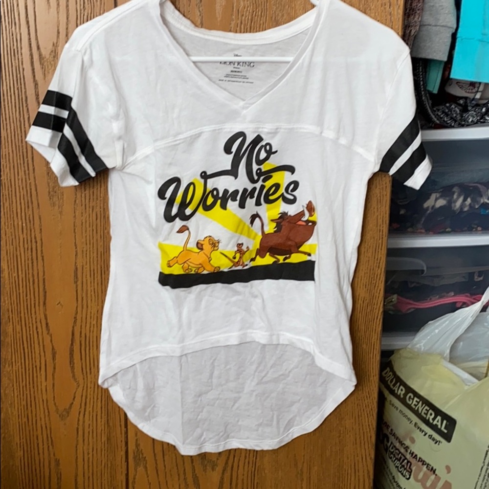 White lion king shirt